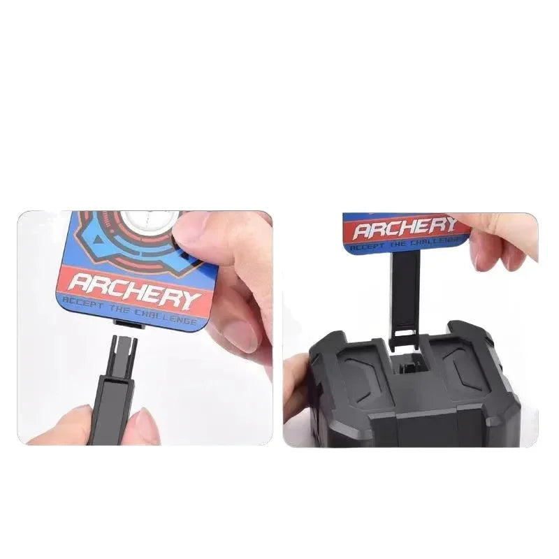 1-n Auto Reset Recording Target Toys Kids Eva Soft Water Ball Games Shooting Board for Nerf Cs Go Boys Gift