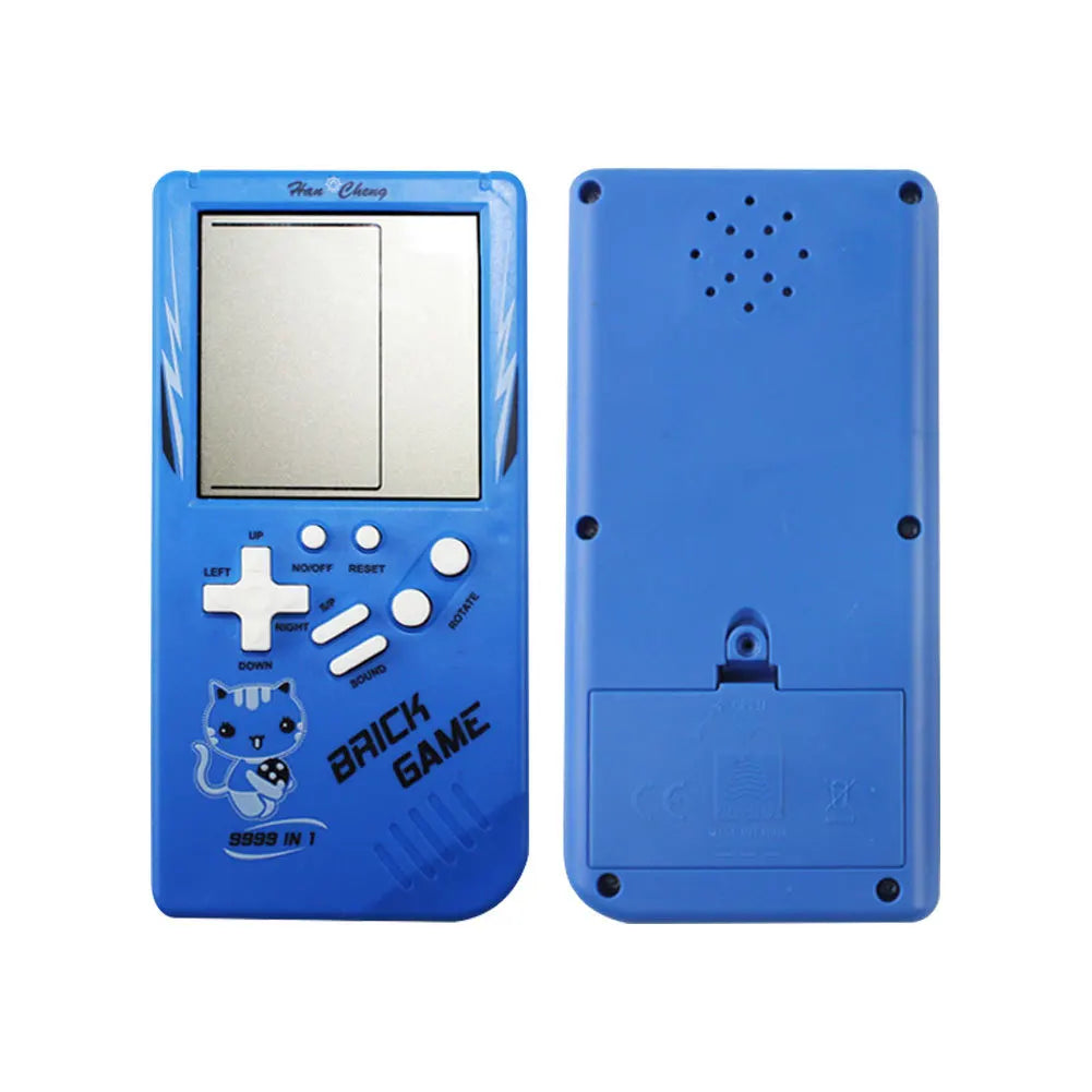 Classic Retro Handheld Game Console, Large Screen Electronic Puzzle Game Toy for Kids