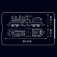 Mould King 12032 Technical Train Toys The RC Shay-Type Steam Locomotive Building Block Assembly Car Brick Kids Christmas Gift
