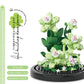Micro particle building block bouquet handmade gift, children's puzzle toy handmade DIY sunflower desktop decoration ornament