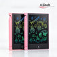 4.5 Inch LCD Writing Tablet Portable Digital Notepad Lightweight Pocket Design Ideal for Creative Sketching Drafting Office Gift