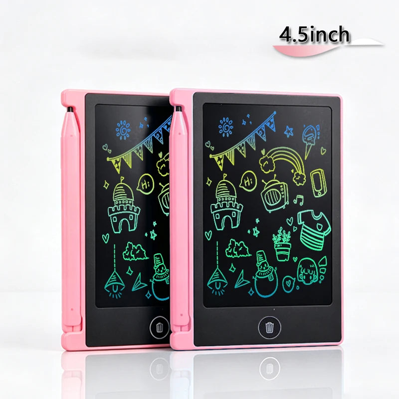 4.5 Inch LCD Writing Tablet Portable Digital Notepad Lightweight Pocket Design Ideal for Creative Sketching Drafting Office Gift
