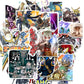 40pcs Yu-Gi-Oh Small Card Secondary Sticker Creative Personality Decoration Notebook Bicycle Animation Peripheral DIY Sticker