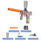 UZI Gun Toy Electric Blaster Pistol Shooting Sport AUG P90 Outdoor High Speed Rechargeable Interative Game For Boy Adult Gift