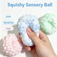 Shapeable Vacuum Squishies Sand Ball Stress Ball Noisy Ball Desktop Soothing Toy Squeezing Ball Grape Crunchy Squishy Gifts New