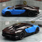 KiNSMART Toy Car Model 1/38 Bugatti Chiron Super Sport Racing Alloy Diecast Miniature Vehicle Collection Gift For Children Boy