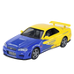 1:32 GTR R34 SKYLINE Fast Alloy Simulation Car Model Diecasts & Toy Vehicles And Furious Cars Decoration Toys gift for collectio