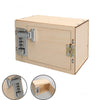 DIY Wooden Password Box for Kids Assembling Code Box Science School Projects Experiment Kits Science Toys STEM Educational Toys