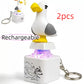 Mine Seagull Keycap Keychain Luminous Sounding Stress Relief Creative Fidget Toy Portable Electronic Pendant For Friend Relax