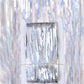 Metallic Tinsel Foil Fringe Curtains Photo Backdrop Glitter Streamers Foil Fringe Backdrop Curtain for Xmas Wedding Background