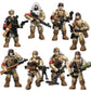 World War Army Military Soldiers SAWT Soldiers Special Force DIY Model Building Blocks Bricks Children'S Toys