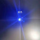 3Pcs Miniature Magnetic Control Led Lamp Model Wireless Light Toys Diy Model Making Kits for Robots /Cars With Battery