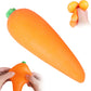 Dumpling Squishy Games Sausage Carrot Vegetable Giant Stress Toy Sensory Fun For Kids Teens & Adults Skateboard Squish Dumplings