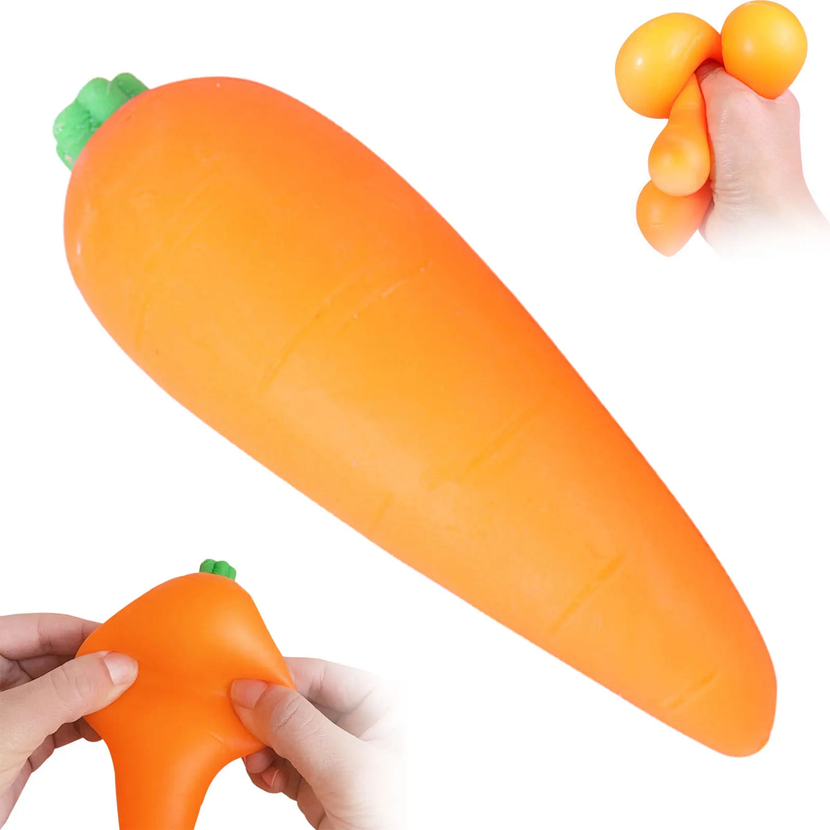 Dumpling Squishy Games Sausage Carrot Vegetable Giant Stress Toy Sensory Fun For Kids Teens & Adults Skateboard Squish Dumplings