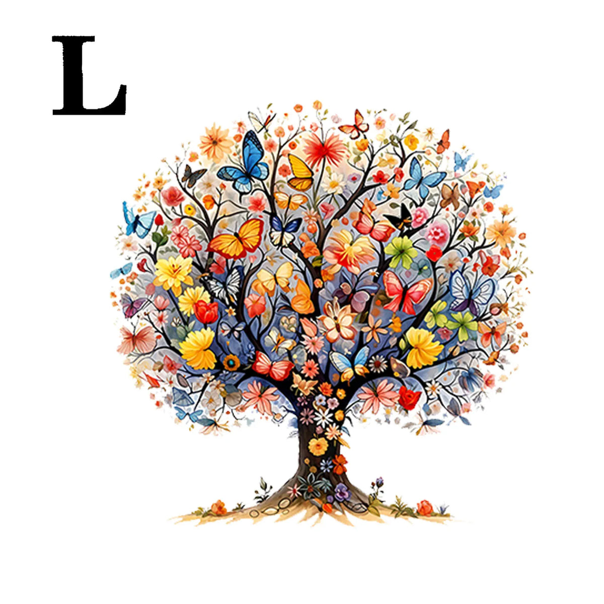 Unique Wooden Tree of Life Puzzles – Irregular Animal-Shaped Jigsaw, Fun Leisure Toy, Perfect Gift for Christmas, Birthdays