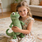Green Lizard Tom Simulation Animal Plush Doll Desktop Ornaments Bedhead Pillow Stuffed Plush Toy Soft Decoration Collect Gifts