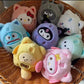 Sanrio Cartoon Merchandise, Keychain, Exquisite Hanging Accessories, Sanrio Series HelloKitty Keychain