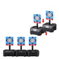 1-n Auto Reset Recording Target Toys Kids Eva Soft Water Ball Games Shooting Board for Nerf Cs Go Boys Gift