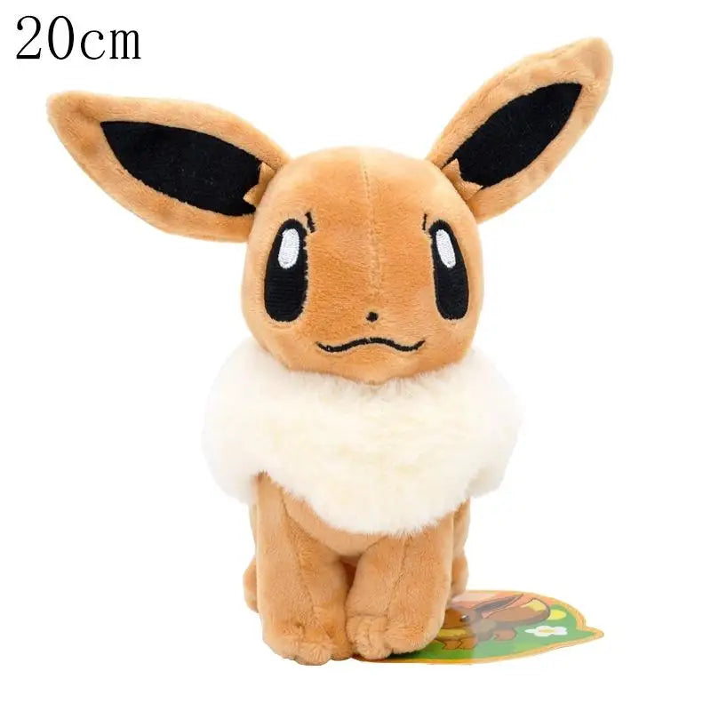 Pokemon Eevee Collection Plush Flareon Vaporeon Stuffed Doll Anime Espeon Umbreon Glaceon Leafeon Sylveon Toys Hobbis Kid Gift