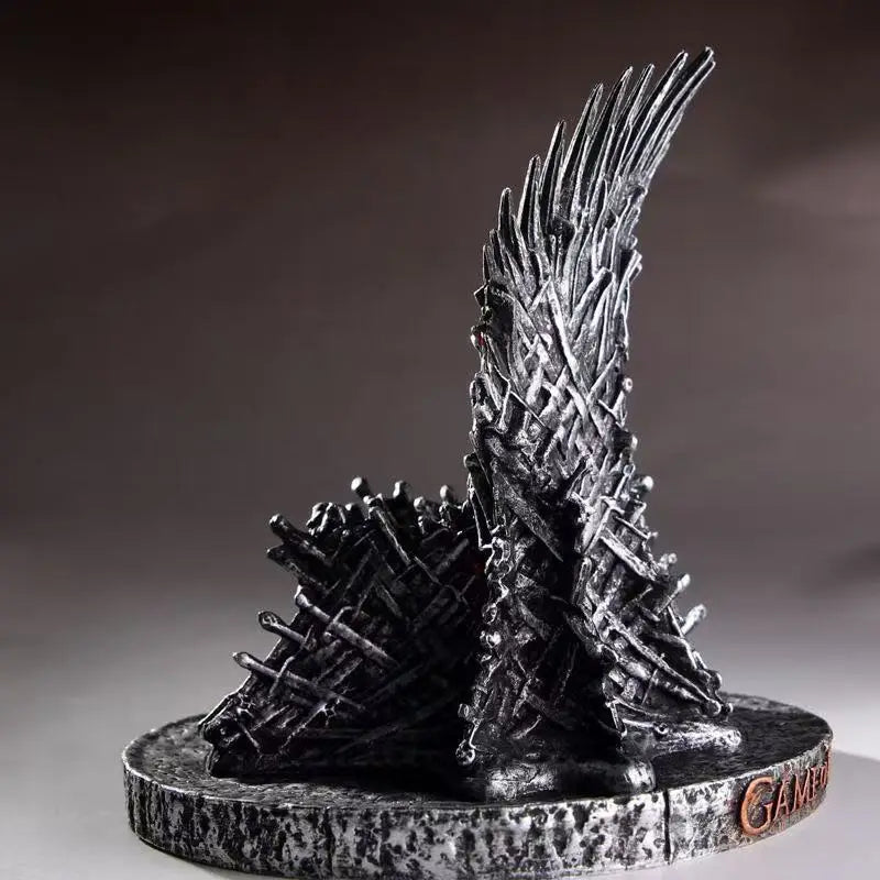 Song of Ice and Fire Iron Throne Statue Movie and Tv Merchandise Game of Thrones Throne Desktop Decoration Gift