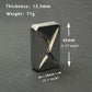 EDC Fidget Sliders Slider Metal Fidget Toys Stress Relief for Adults Magnetic Metal Infinite Fidget