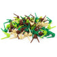 200pcs MOC 3741 Plant Flower Stem with Stud and 3 Stems Building Blocks DIY Bricks Compatible Branch Tree Forest Accessory Toys