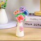 HUIQIBAO MOC Flower with pot Micro Building Block Sunflower Mini Model Bricks set Flowers Toys for Adults home Desk Decoration