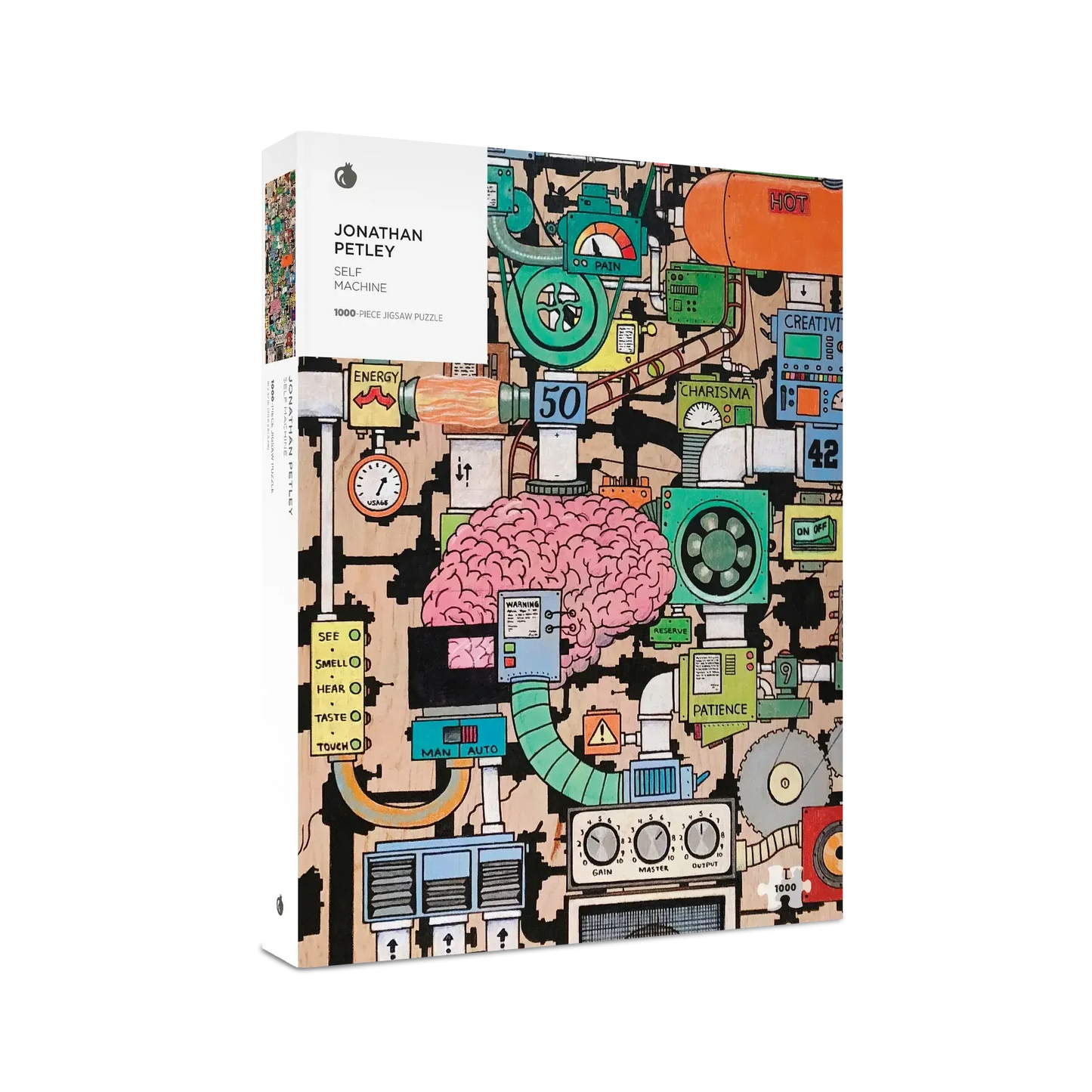Self Machine 1000 Piece Jigsaw Puzzle Pomegranate