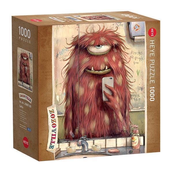 Selfie Zozoville (Square Box) 1000 Piece Jigsaw Puzzle Heye
