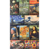 Set of 10 Mini Masterpieces 50 Piece Jigsaw Puzzles Professor Puzzle