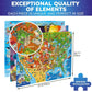 Set of 3 1000 Piece Map Jigsaw Puzzle Quokka