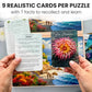 Set of 3 60 Piece Tray Jigsaw Puzzles with Conversation Cards Quokka