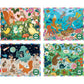 Set of 4 Victoria Ball 36 Piece Mini Jigsaw Puzzles eeBoo