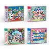 Set of 4 Yumi's 36 Piece Mini Jigsaw Puzzles eeBoo