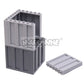 Marumine 30PCS 23405 Panel 1x6x5 Corrugated Plate MOC Model Kit Container Car Track Accessories Building Bricks Idea Parts