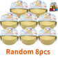 Colorful Dumpling Squishes Stress Balls Cha Siu Bao Slow Rebound Decompression Toys Feel Good Squishy Stress Relief Gifts 10cm