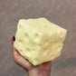 Jumbo Cheese Cube Stress Ball Big Cheese Shapeable Squeeze Ball Non-Bounce Fidget Toy ASMR Sensory Anti-Stress Christmas Gift