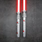 Darth Maul SNV4 2pcs Handle+Blade JEDI 27sound Double Lightsaber Toys Metal Hilt Light Smooth Swing Proffie TXQSABER