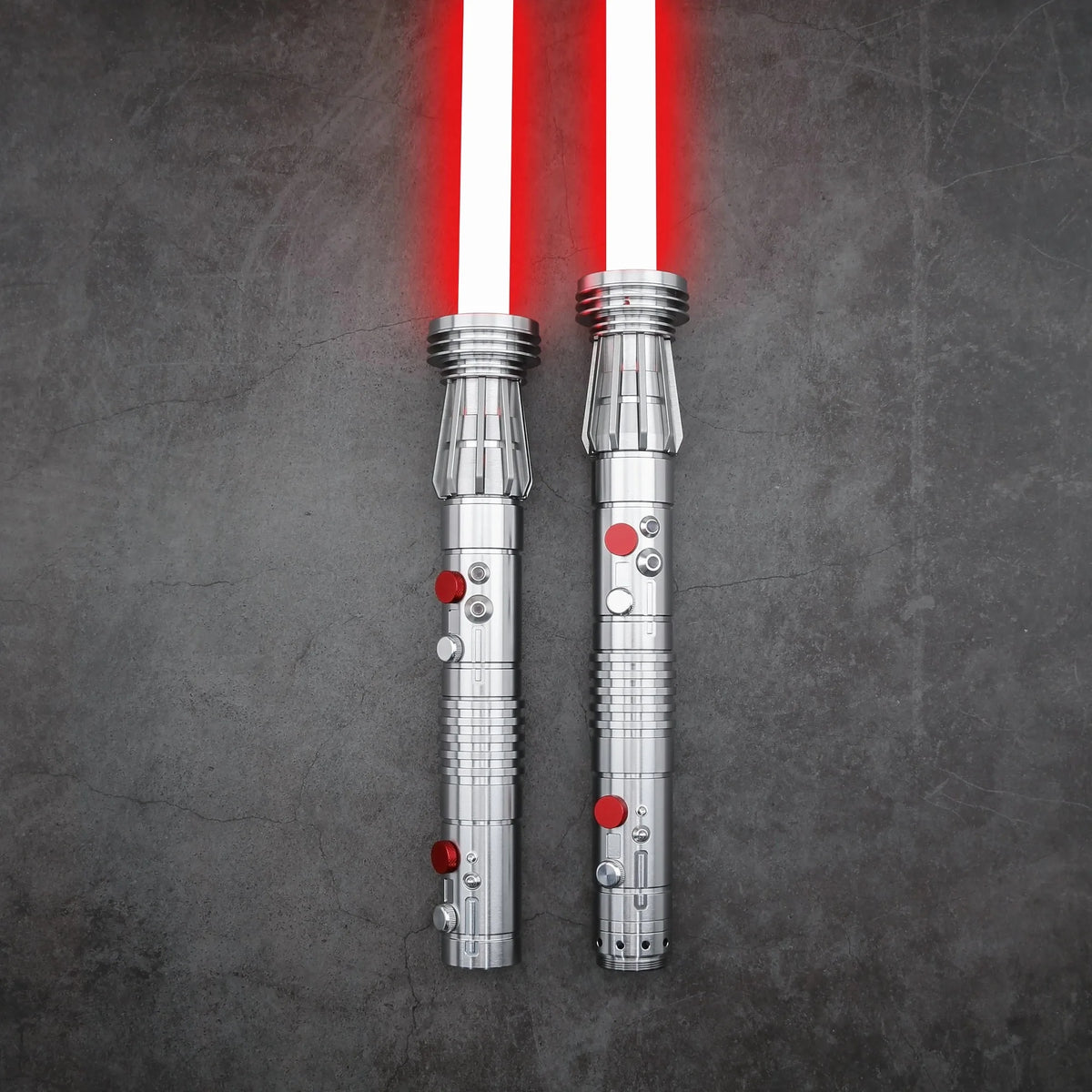 Darth Maul SNV4 2pcs Handle+Blade JEDI 27sound Double Lightsaber Toys Metal Hilt Light Smooth Swing Proffie TXQSABER