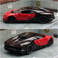 KiNSMART Toy Car Model 1/38 Bugatti Chiron Super Sport Racing Alloy Diecast Miniature Vehicle Collection Gift For Children Boy