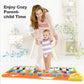 Piano Dance Mat for Kids 80*30cm Music Play Mat with Demo Songs Toddlers Floor Keyboard Musical Carpet Girl Boy Birthday Gifts