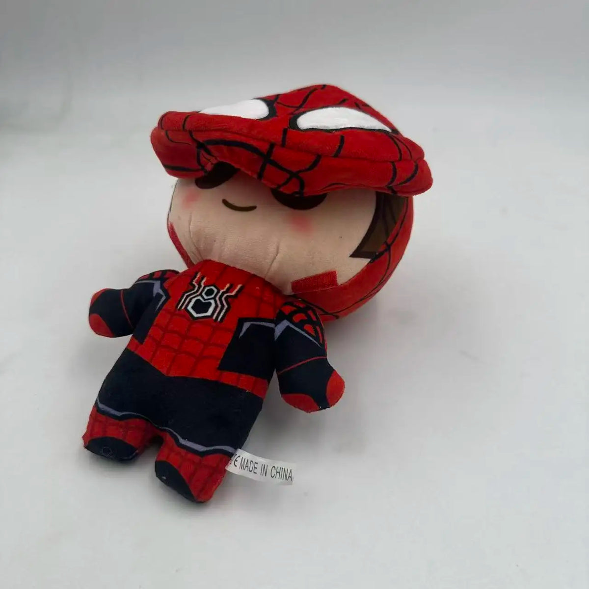 24CM Anime Spiderman Plush Toys Into the Spider-Verse Gwen Peter Parker Noir Dolls Soft Stuffed Toy For Kids Gift