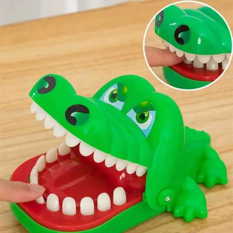 Crocodile Teeth Toys Alligator Biting Finger Dentist Classic Family Games Party Pranks Children's Lucky Game Decompression Toy
