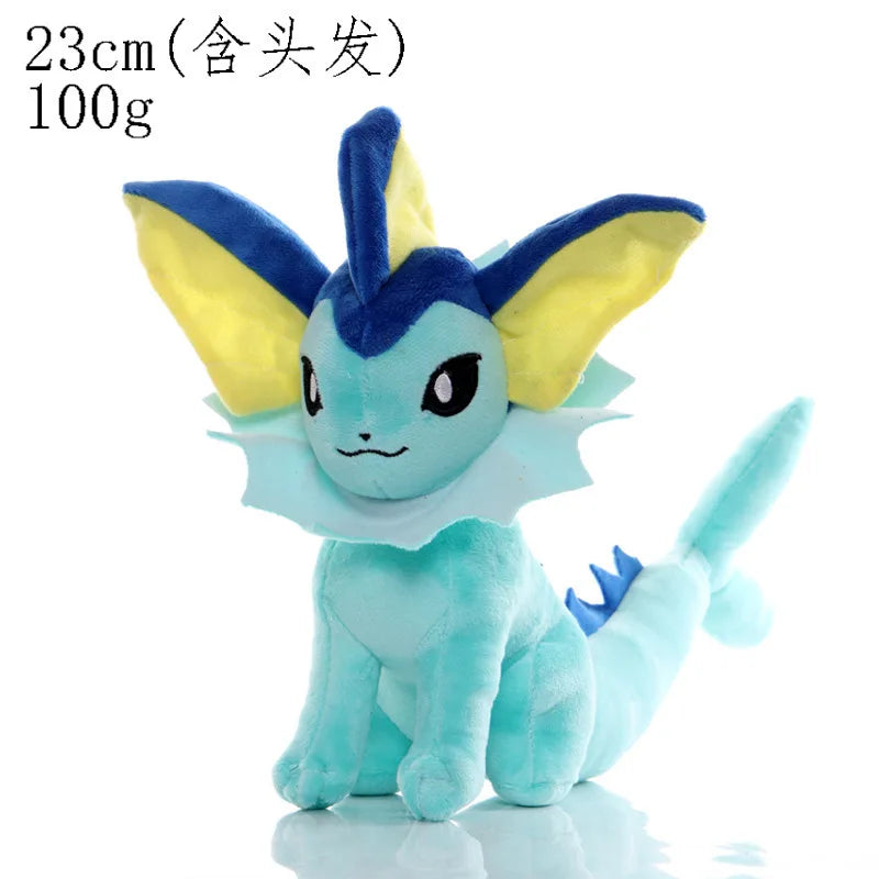 Pokemon Eevee Collection Plush Flareon Vaporeon Stuffed Doll Anime Espeon Umbreon Glaceon Leafeon Sylveon Toys Hobbis Kid Gift