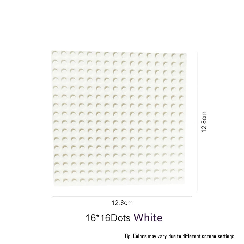 Base Plate 32*32 16X32 16X16 Dots  Building Blocks Baseplate DIY Plastic Plate  Classic Brick Accessories Kids Toy