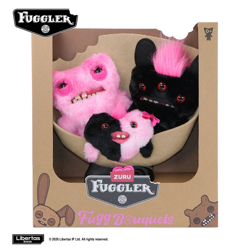 Original Fuggler Fugg Love Plush Toys Fugglers Funny Ugly Monsters Fuggs Bouquets Filling Plushies Dolls Valentine's Day Gifts