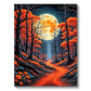 5D Diamond Art Painting Aurora Landscape DIY Mosaic Embroidery Kit