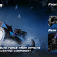 JIUSI 1/12 4WD WB12 Pro Rc Car 4x4 Off-Road Rc Truck Brushless 3600KV 80km/h High-Speed 2.4G Remote Control 3S 35C 2200mAh Toy Car Rc Cars For Adults Local Shipping From US