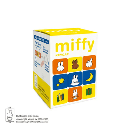 Anime Miffy Keycap Button Pendant Blind Box Toys Cute Keychain Custom Pbt Keycaps Collection Ornament Gifts