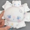 Cute and Superb Human Machine Cat Doll Bag Pendant Gift for Best Friends Cute Plush Bun Pendant Couple Backpack Pendant